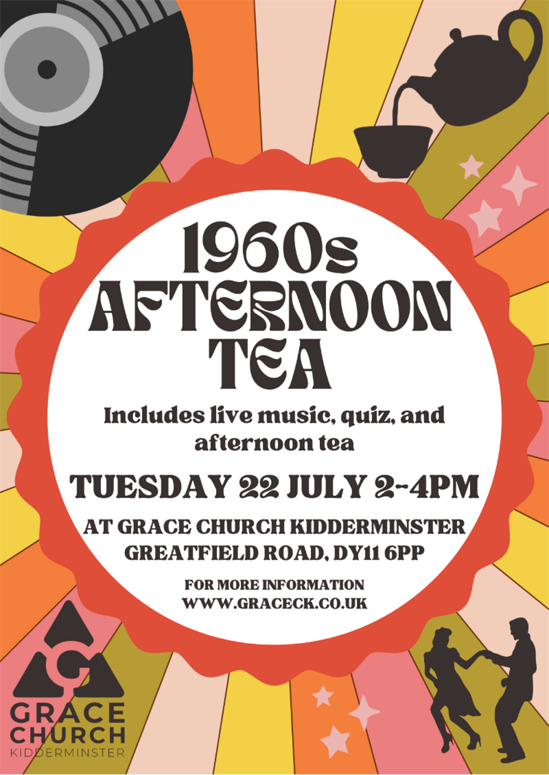 Flyer for Afternoon Tea