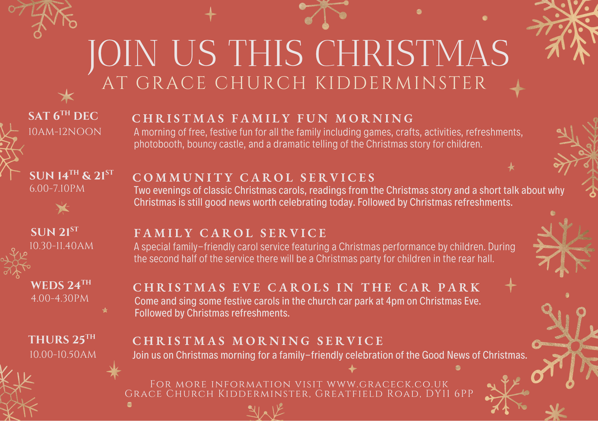 Gold White Elegant Luxury Chri