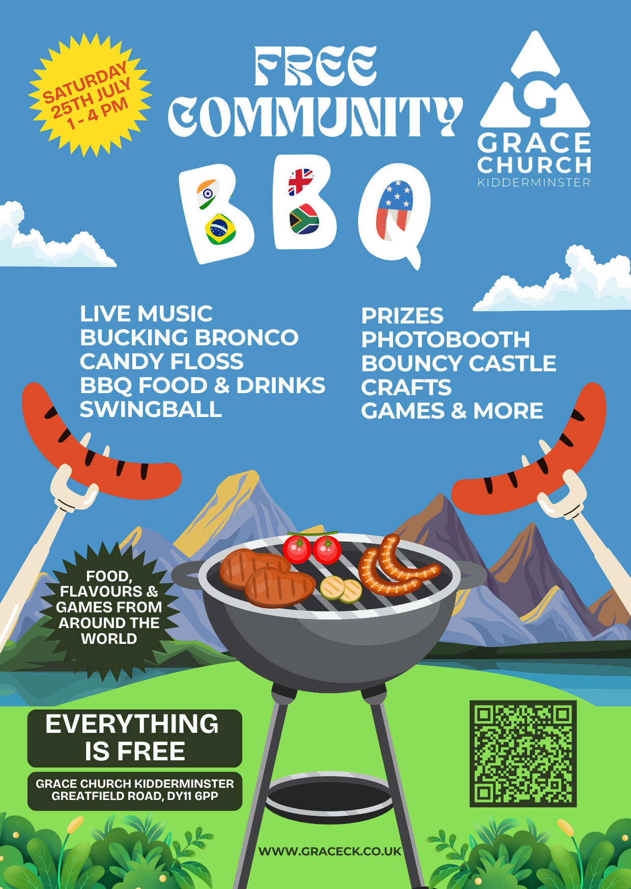 BBQ Flyer for Printing